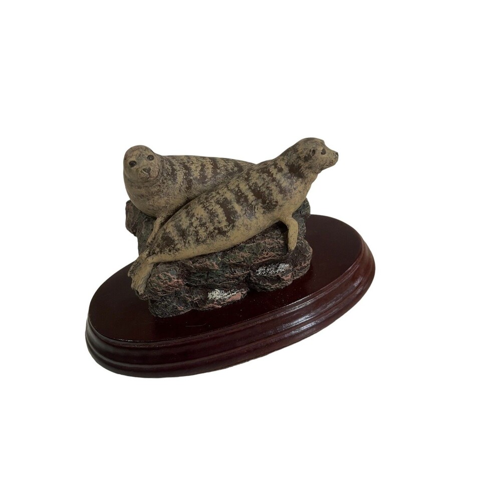 HARBOUR SEALS Limited Edition 7500 The Halmilton Collection 1986 Herman Deaton